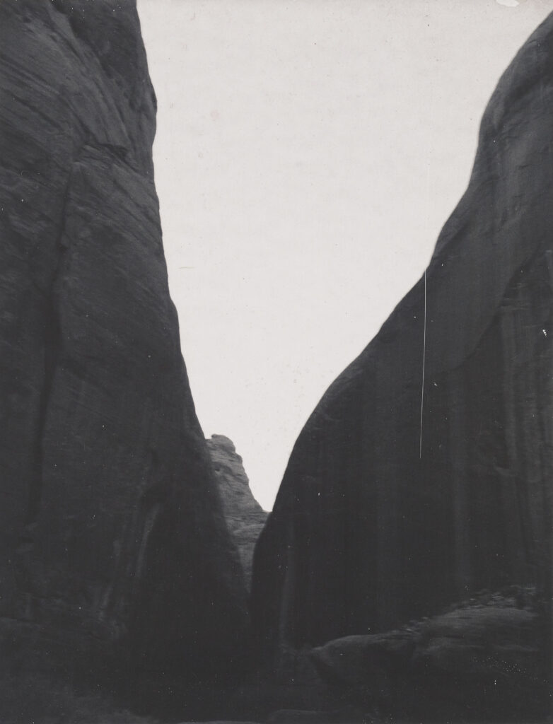 Georgia O'Keeffe, Forbidding Canyon, Glen Canyon, September 1964