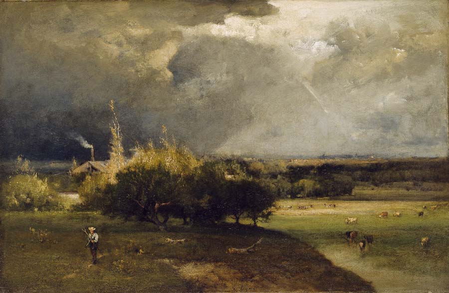 George Inness, The Coming Storm, c. 1879