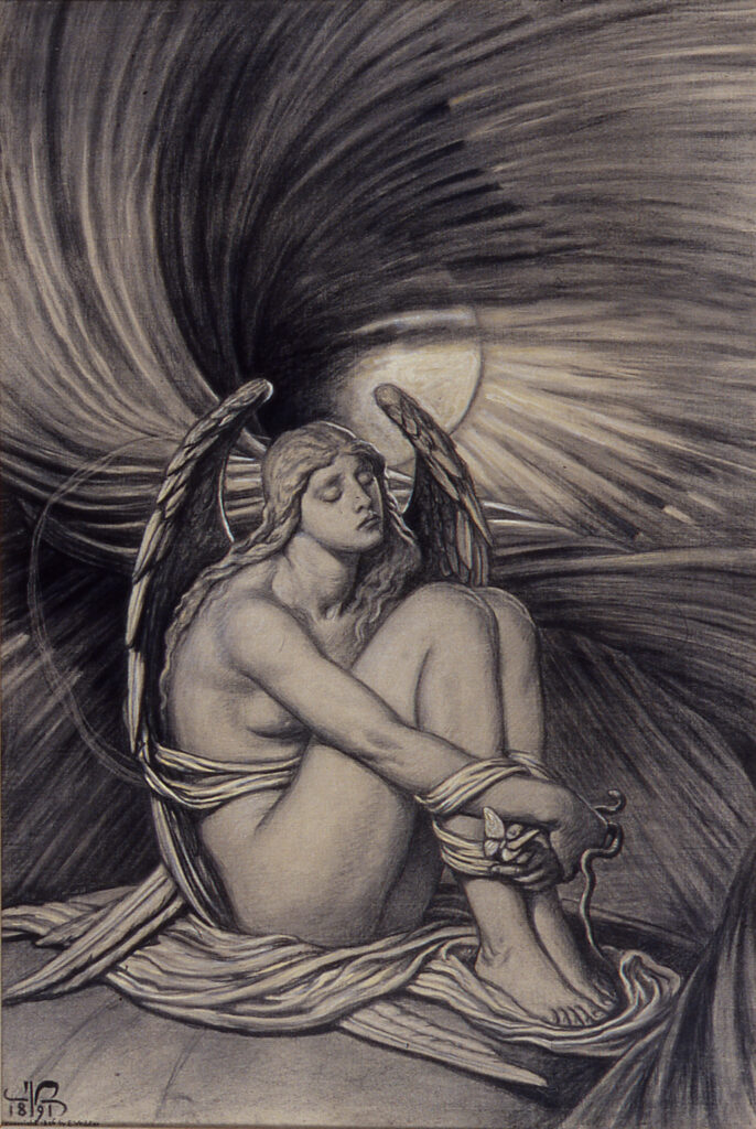 Elihu Vedder, Soul in Bondage, 1891