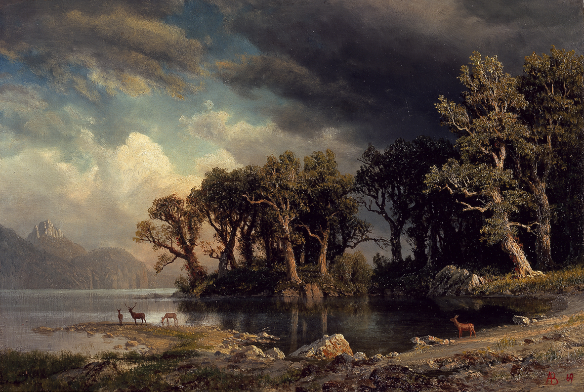 Albert Bierstadt, The Coming Storm, 1869