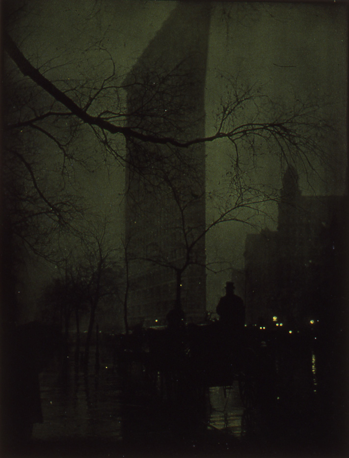 Edward Steichen, VIII. The Flatiron - Evening., Camera Work Number XIV, MDCCCCVI, c. 1905