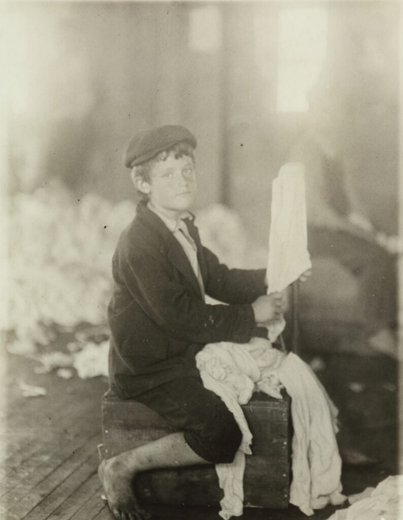 Lewis Hine (American, 1874–1940), Cherokee Hosiery Mill, Rome, Georgia, 1913