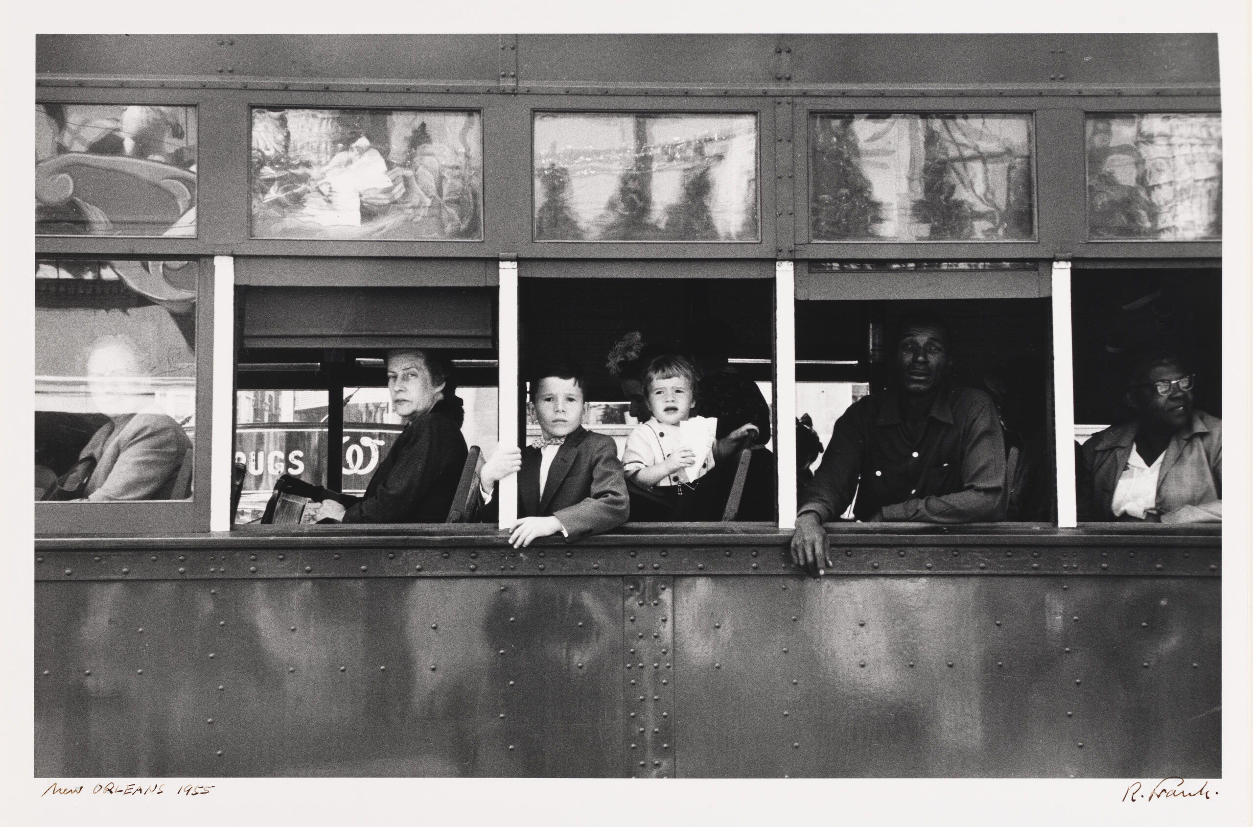 Robert Frank, Trolley, New Orleans, 1955