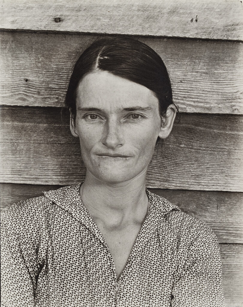 Walker Evans, Allie Mae Burroughs, Wife of a Sharecropper, Hale County, Alabama, 1936