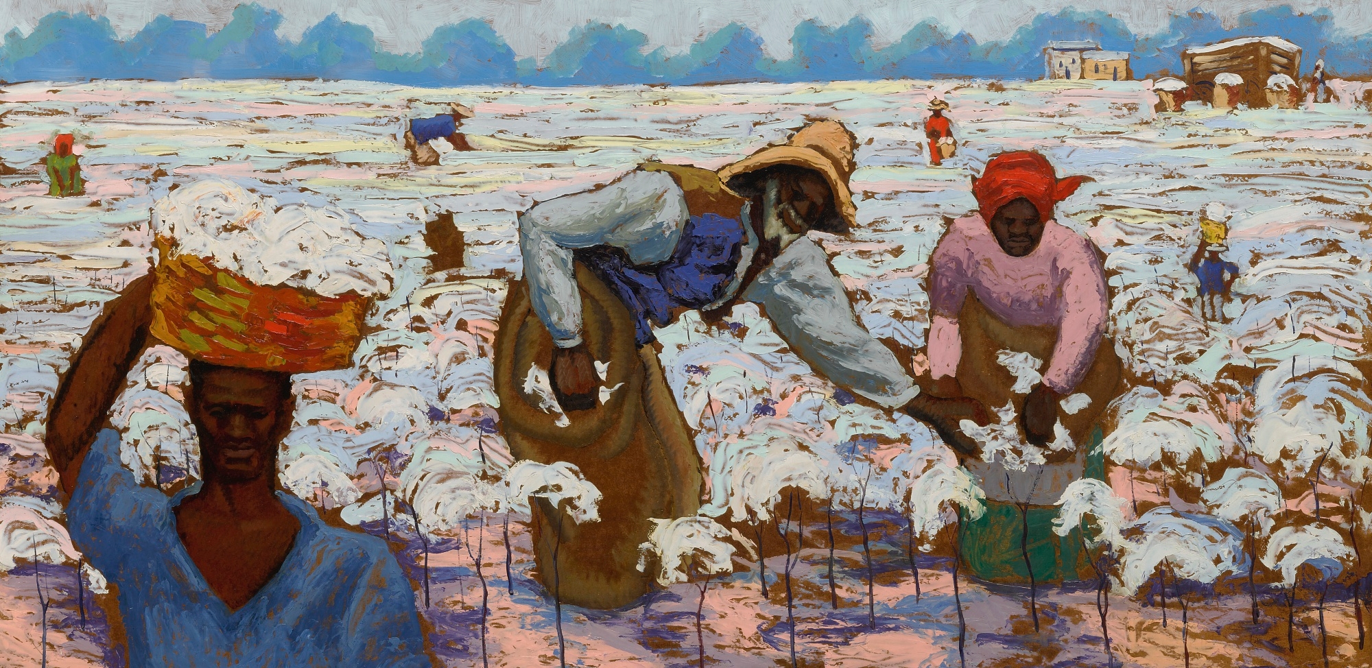Hale Woodruff, Picking Cotton, c. 1926