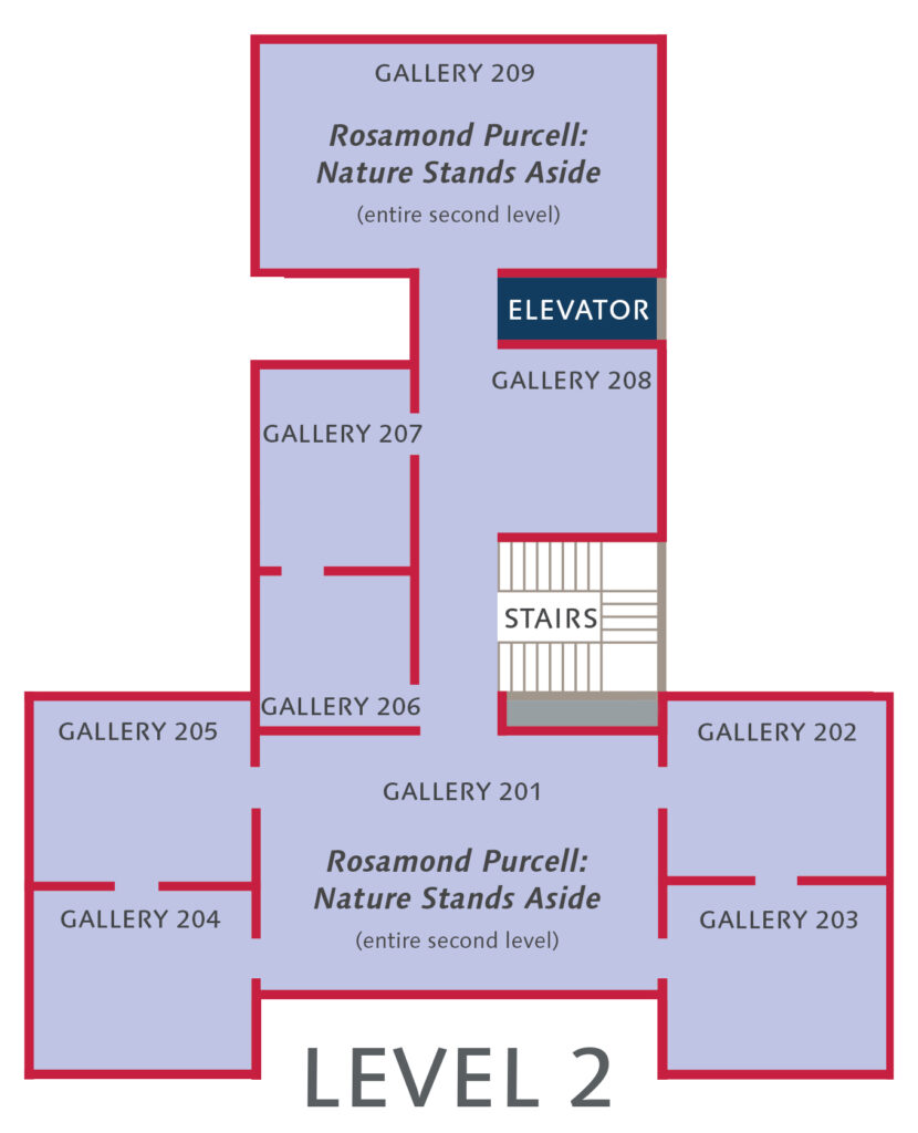 Gallery Map, level 2